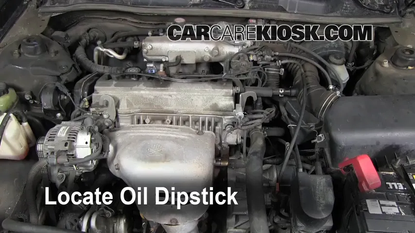 2000 Toyota Camry CE 2.2L 4 Cyl. Oil Check Oil Level